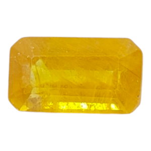 Natural Lab Certified Yellow Sapphire (Pukhraj) 5.26 Ct